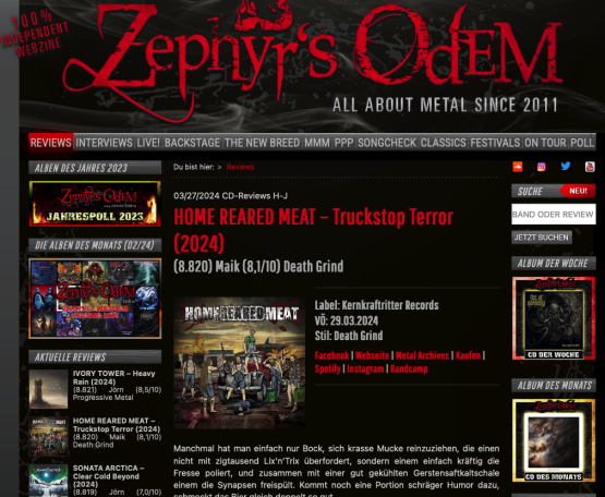 Zephyrs Odem Review